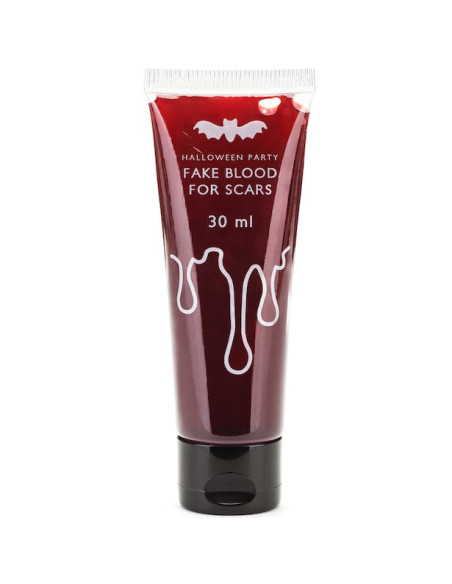 Faux Sang en Tube 30 ml - Maquillage Déco Halloween