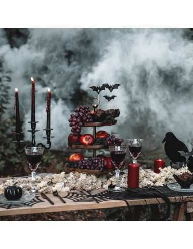Decorazioni Cupcake Pipistrelli (6 pz) - Pasticceria Halloween
