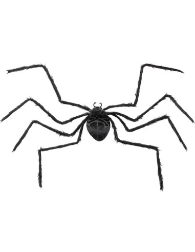 Decorazione Ragno Nero Gigante 103x75 cm - Decorazione Halloween