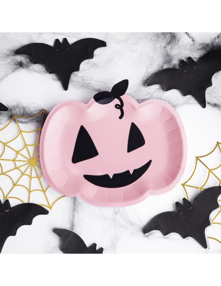 Schwarze und Goldene Fledermaus-Servietten 16x9 cm (20 Stk) - Halloween