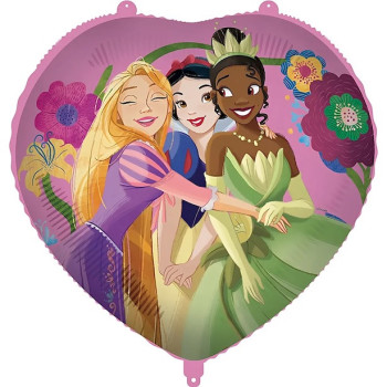 Prinzessinnen-Herzballon (45 cm)