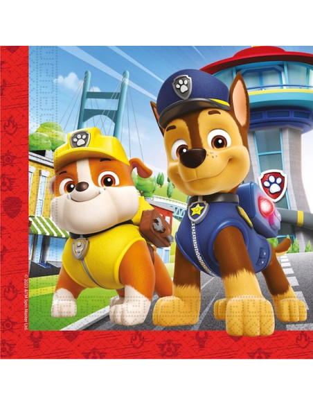 Paw Patrol Partyservietten (20 Stück)