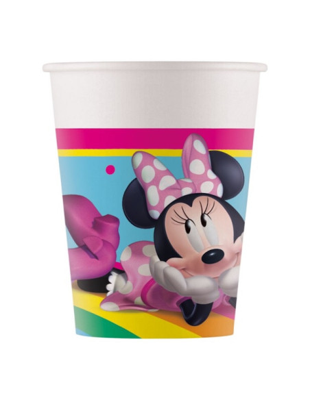 Bicchieri da festa di Minnie Mouse (8 pezzi)