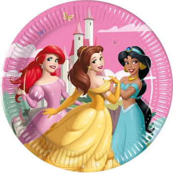 Piatti da dessert da principessa (8 pezzi)