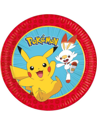 Pokémon-Partyteller (8 Stück)