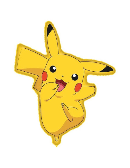 Ballon aluminium géant Pokémon Pikachu SuperSized 60x77 cm