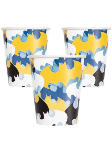 Batman-Partybecher (8 Stück)