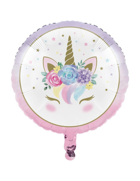 Palloncino in lamina Unicorn Baby (45 cm)