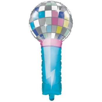Ballon Microphone Disco (86 cm)