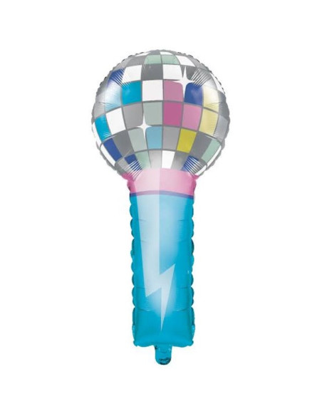 Ballon Microphone Disco (86 cm)