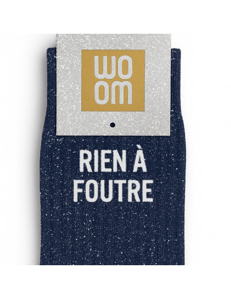 Paillettensocken Rien à Foutre - Ehrliches Geschenk