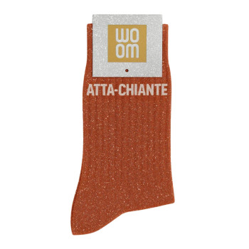 Chaussettes à paillettes ATTA-CHIANTE rooibos | BelleFete.ch