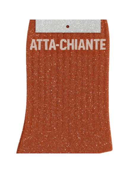 Paillettensocken Atta-chiante - Witziges Geschenk