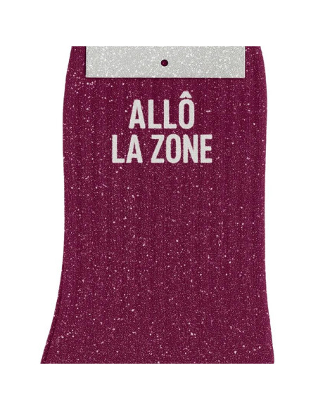 Calzini con paillettes Allô la Zone - Regalo per fan di Jul