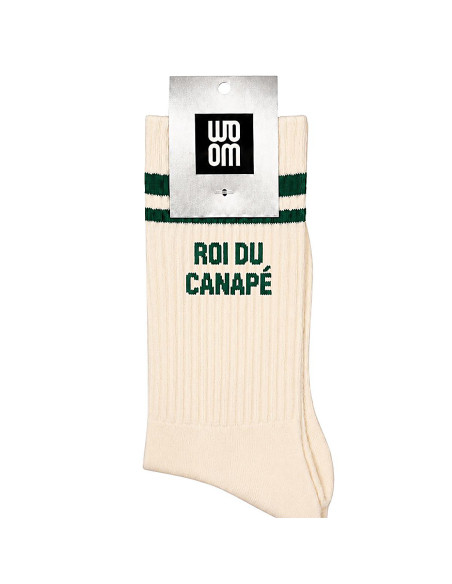 Chaussettes homme ROI DU CANAPÉ - Idée cadeau