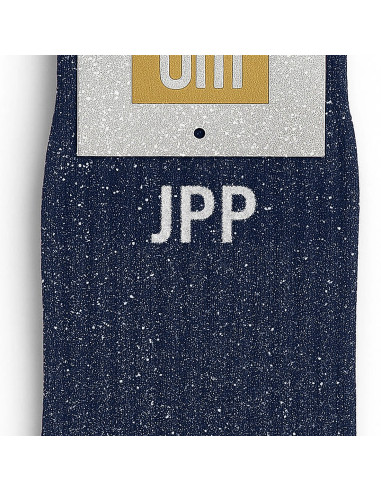Paillettensocken JPP in Marineblau - Geschenkidee