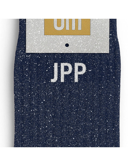 Calzini con paillettes JPP blu navy - Idea regalo