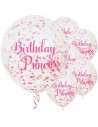 Ballons princesse anniversaire fille