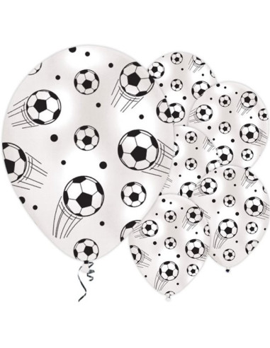 Ballons à motifs Football Déco de fête anniversaire - Bellefete.ch - Suisse - Décoration de fête football