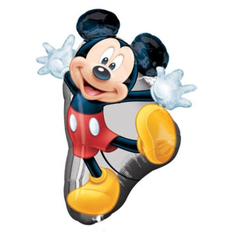 Grand ballon anniversaire mickey mouse - Bellefete.ch - Suisse - Décorations d'anniversaire Mickey