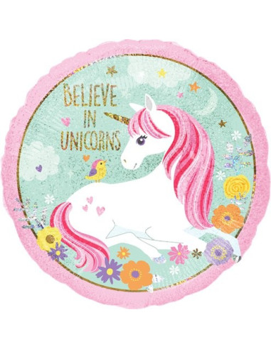 Ballons anniversaire licorne