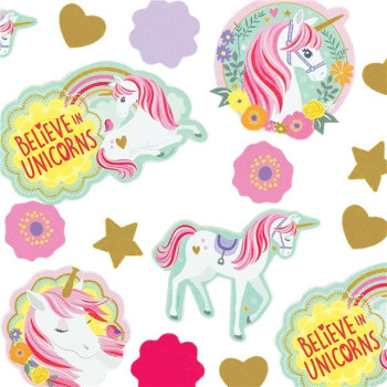 Coriandoli compleanno unicorno - Bellefete.ch - Svizzera - Decorazioni di compleanno Unicorno