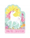 Inviti di compleanno con unicorni