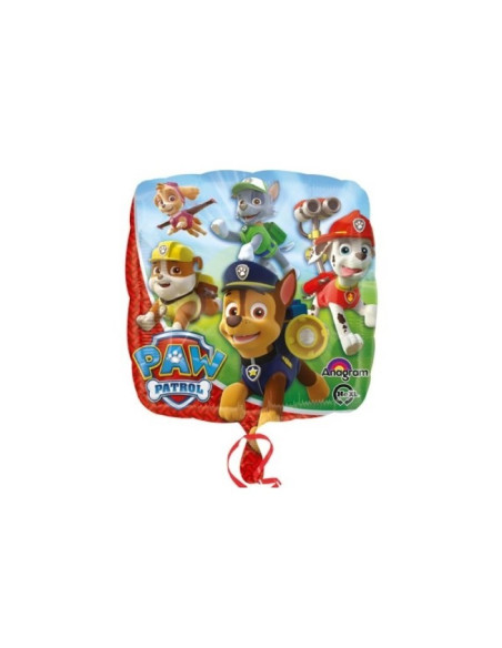 Ballon aluminium par patrouille anniversaire