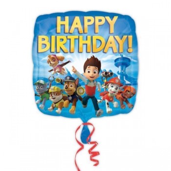 Paw Patrol Geburtstagsfolienballon
