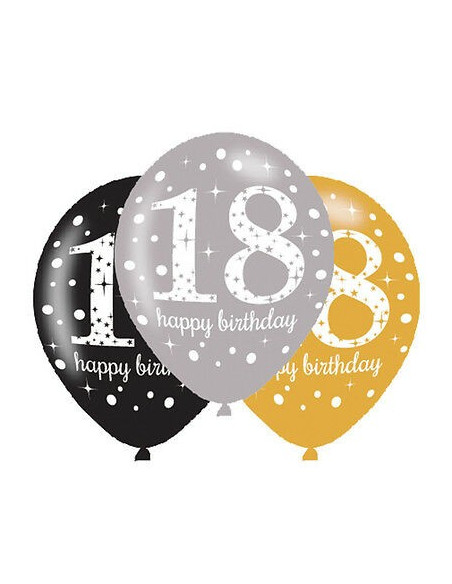 Palloncini in lattice 18° compleanno