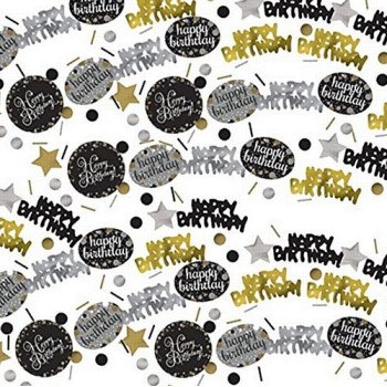 Geburtstagskonfetti "Happy Birthday" - Bellefete.ch - Schweiz - Tischdekoration