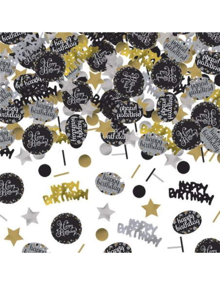 Confettis joyeux anniversaire