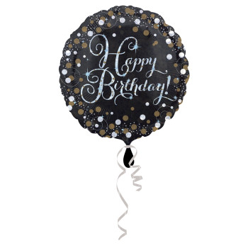 Geburtstagsballon "Happy Birthday" - Bellefete.ch - Schweiz - Party Dekoration 2