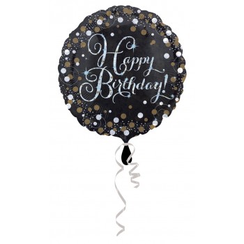 Schicker Happy Birthday-Ballon in der Schweiz