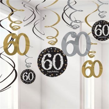 Decorazioni da appendere per il 60° compleanno