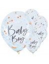 Konfetti-Luftballons für Babyparty-Jungen