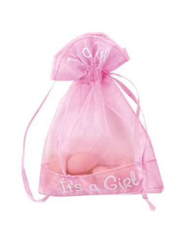 Borsa regalo rosa per bambina