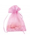Rosa Geschenktüte für Mädchen, Babypartymädchen
