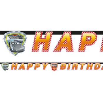 Ghirlanda di compleanno Cars - Bellefete.ch - Svizzera - Decorazioni per feste Cars