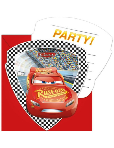 Geburtstagseinladungen cars mcqueen - Bellefete.ch - Schweiz - Partydekoration Cars