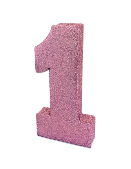 Decorazione della tavola "1° Compleanno Ragazza" - Bellefete.ch - Svizzera - Centrotavola