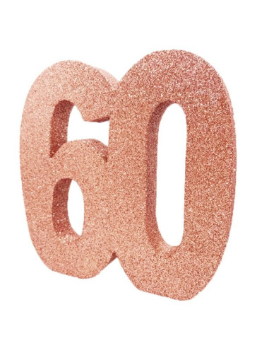 Centrotavola compleanno 60 anni - Bellefete.ch - Svizzera - Decorazioni per la tavola 60 anni