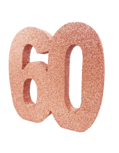 Centrotavola compleanno 60 anni - Bellefete.ch - Svizzera - Decorazioni per la tavola 60 anni