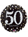 Aluminiumballons zum 50. Geburtstag