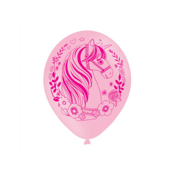 Palloncini in lattice Unicorno Rosa - Bellefete.ch - Svizzera - Decorazioni di compleanno Unicorno 2
