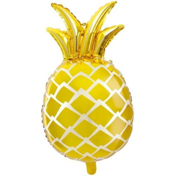 Grand ballon en aluminium Ananas - Déco de fête - Bellefete.ch - Suisse