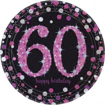 Piatti rosa per il 60° compleanno