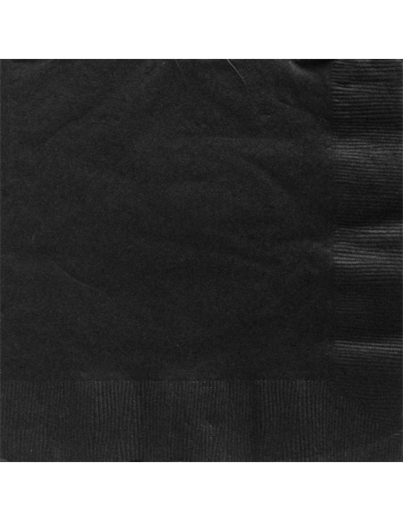 Trinkservietten aus schwarzem Papier - Tischdekoration für Partys - Jeatble Geschirr - Bellefete.ch - Schweiz