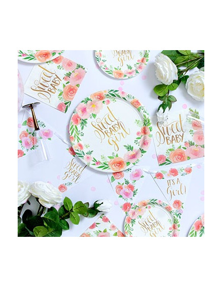 florale Babypartydekorationen mit www.https://bellefete.ch/de/ in der Schweiz