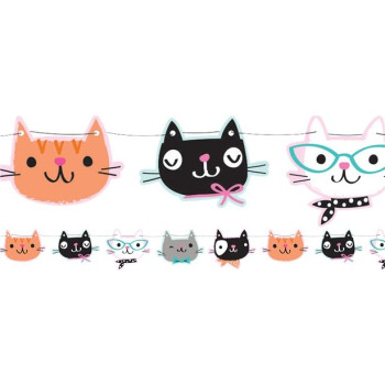 Guirlande de Petits Chats - Fête d'anniversaire - Bellefete.ch - Suisse